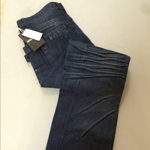 Inkslingers Men's Blue Jeans - Picture 2 of 5